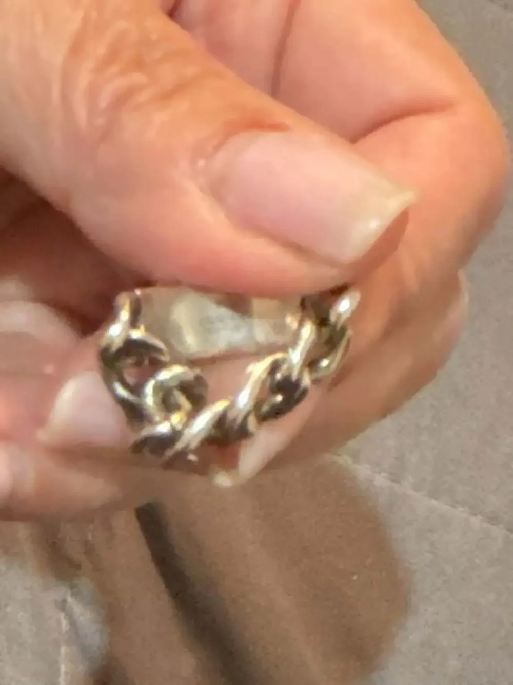 Gucci silver tone